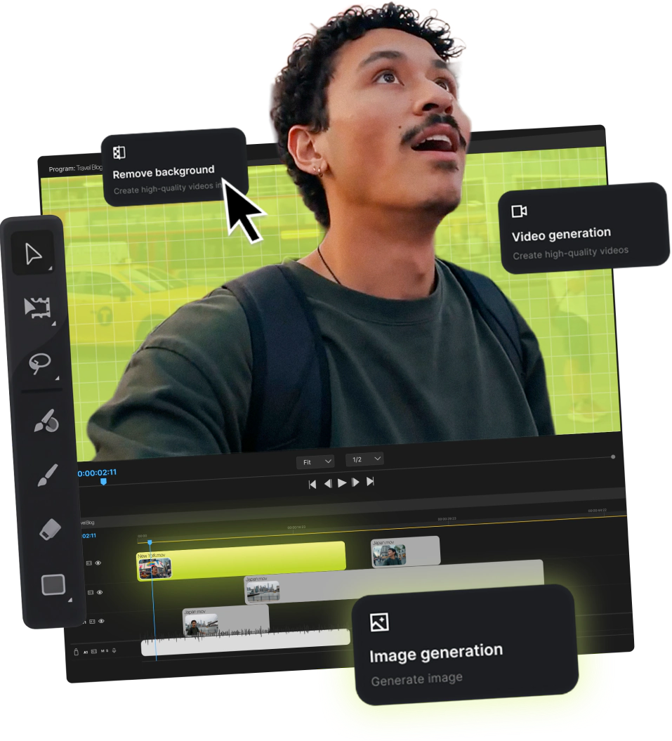Higgsfield plugin panel inside Adobe