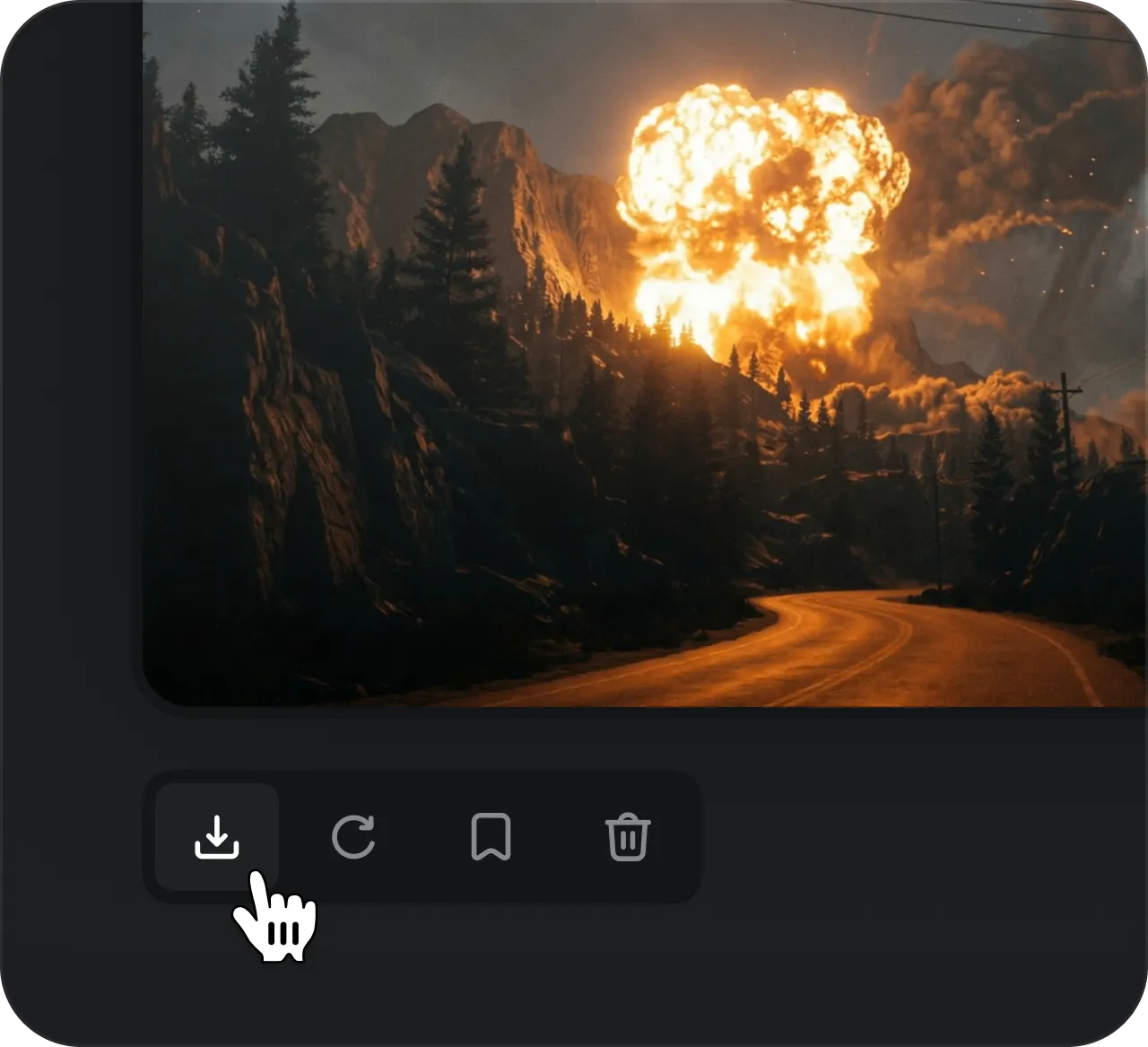 Generate with Kling 3.0: Click "Generate" button and Receive high-fidelity video in seconds.