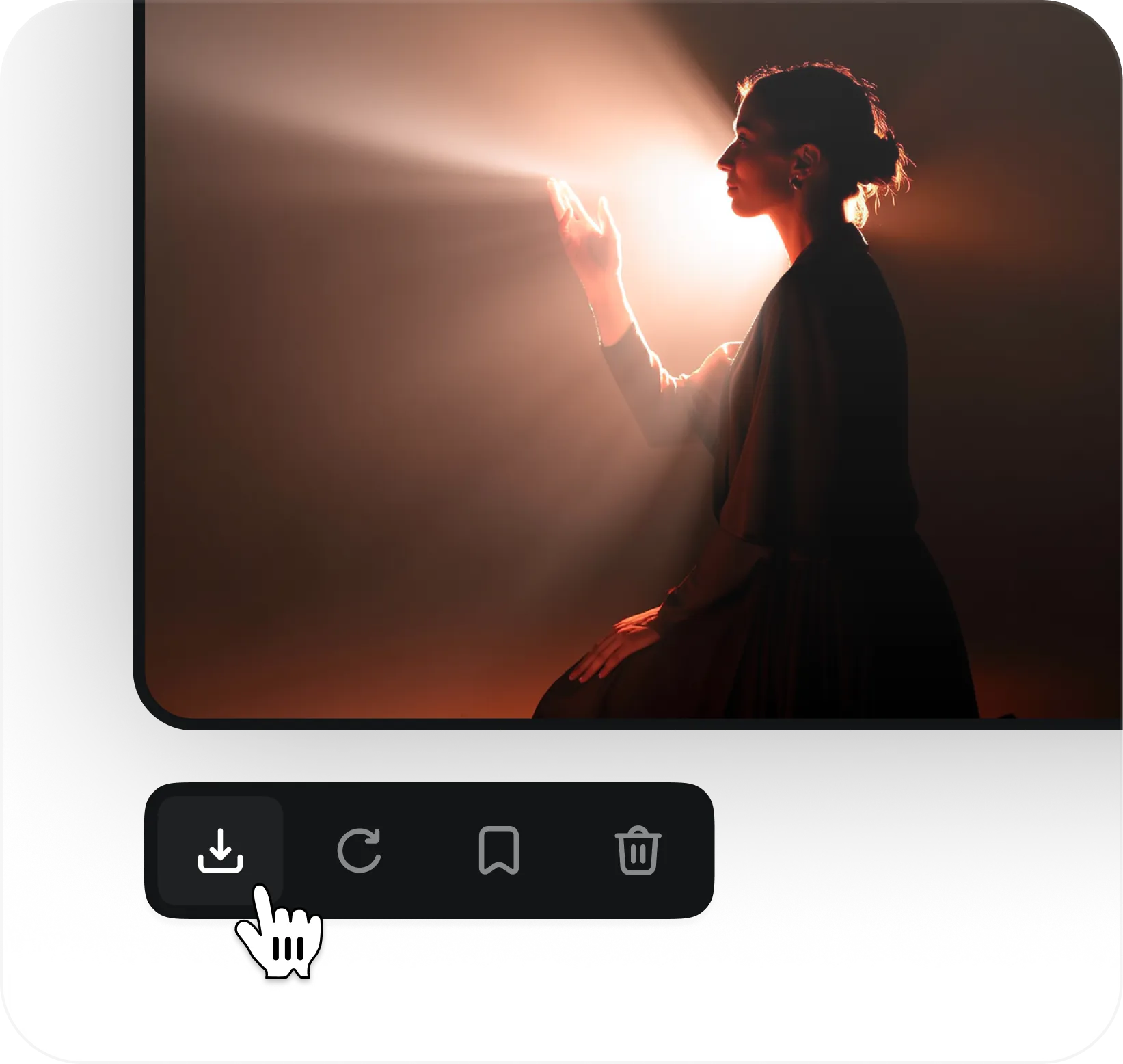 Start Generating: Click to generate your final output and download production grade image